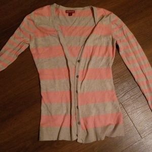 Striped cardigan